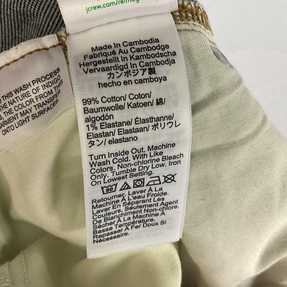 J. Crew Petite Slim Wide Leg Jeans - Picture 8 of 9
